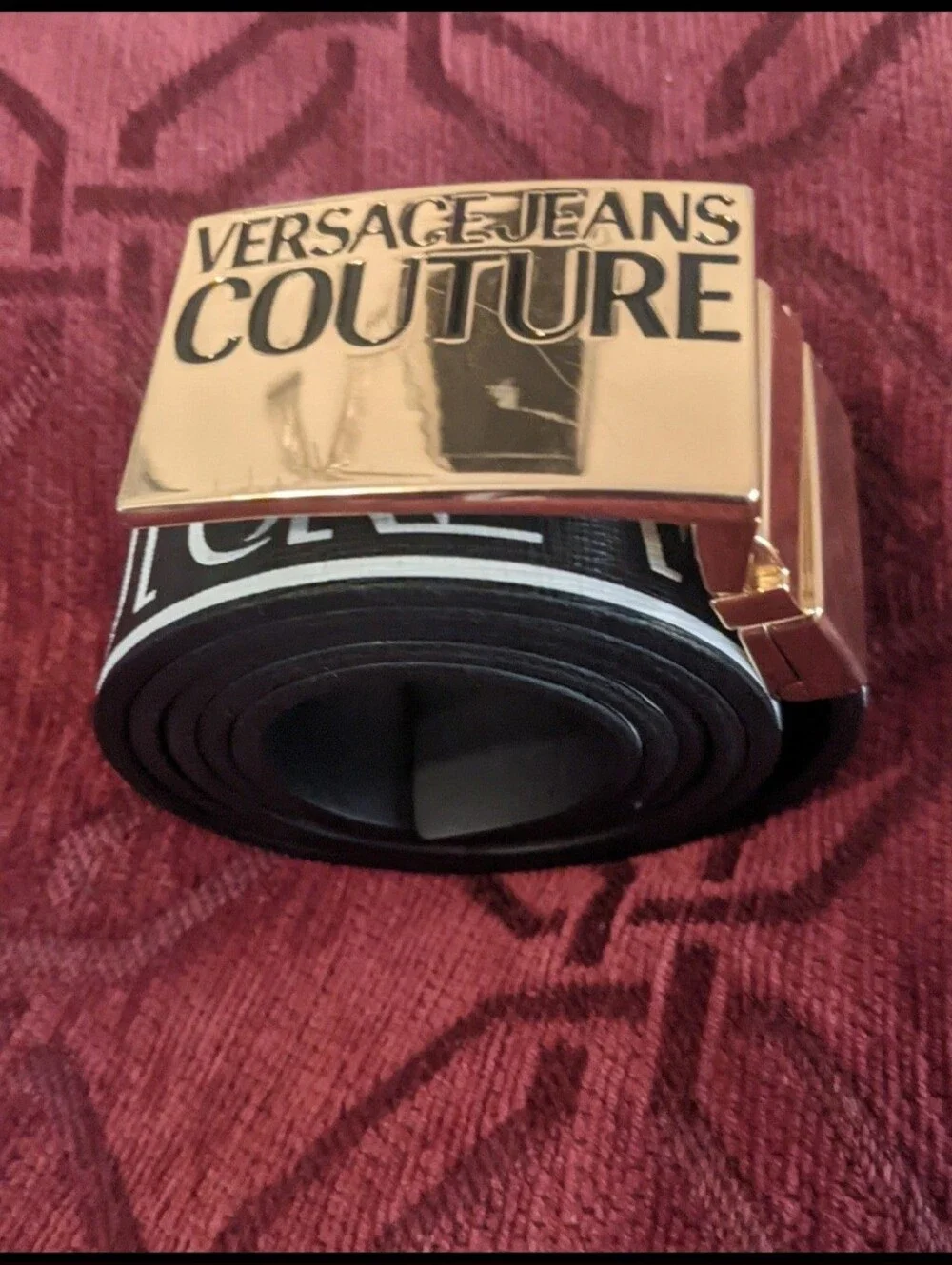 Versace Jeans Couture Logo Belt